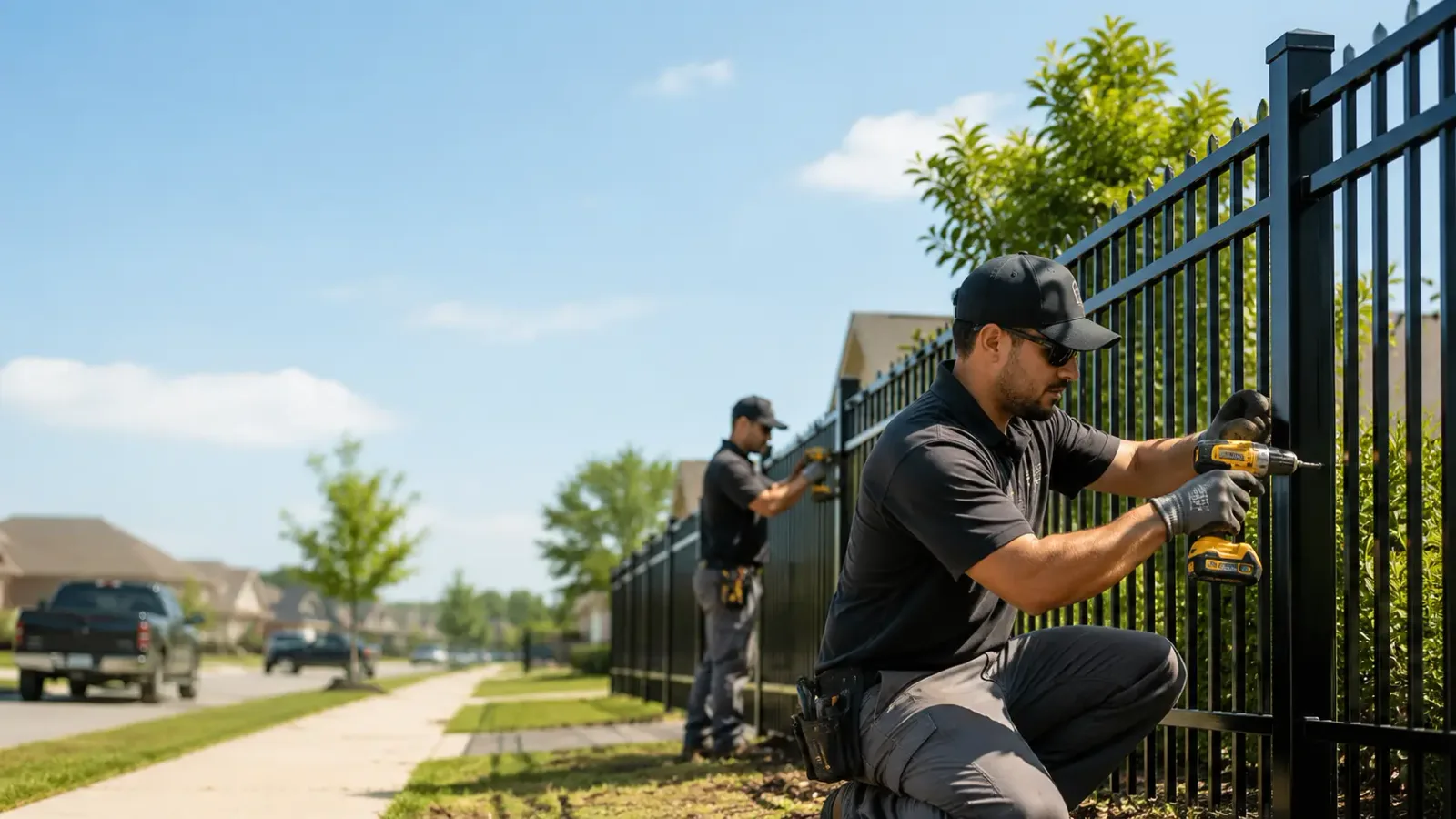 Metal Fence Installation in Lenox, GA